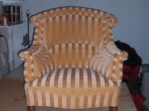 Antieke fauteuil