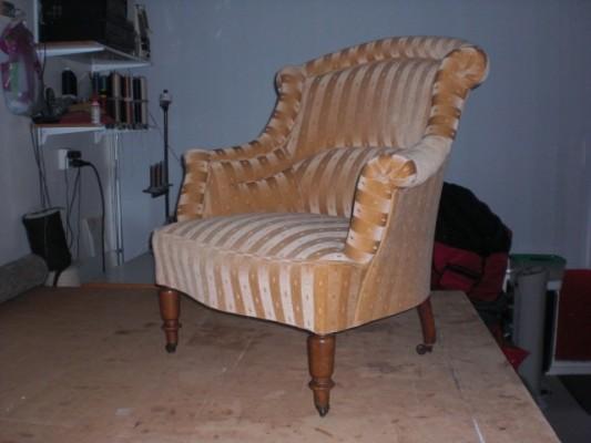 Antieke fauteuil