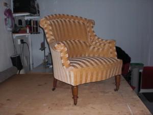 Antieke fauteuil